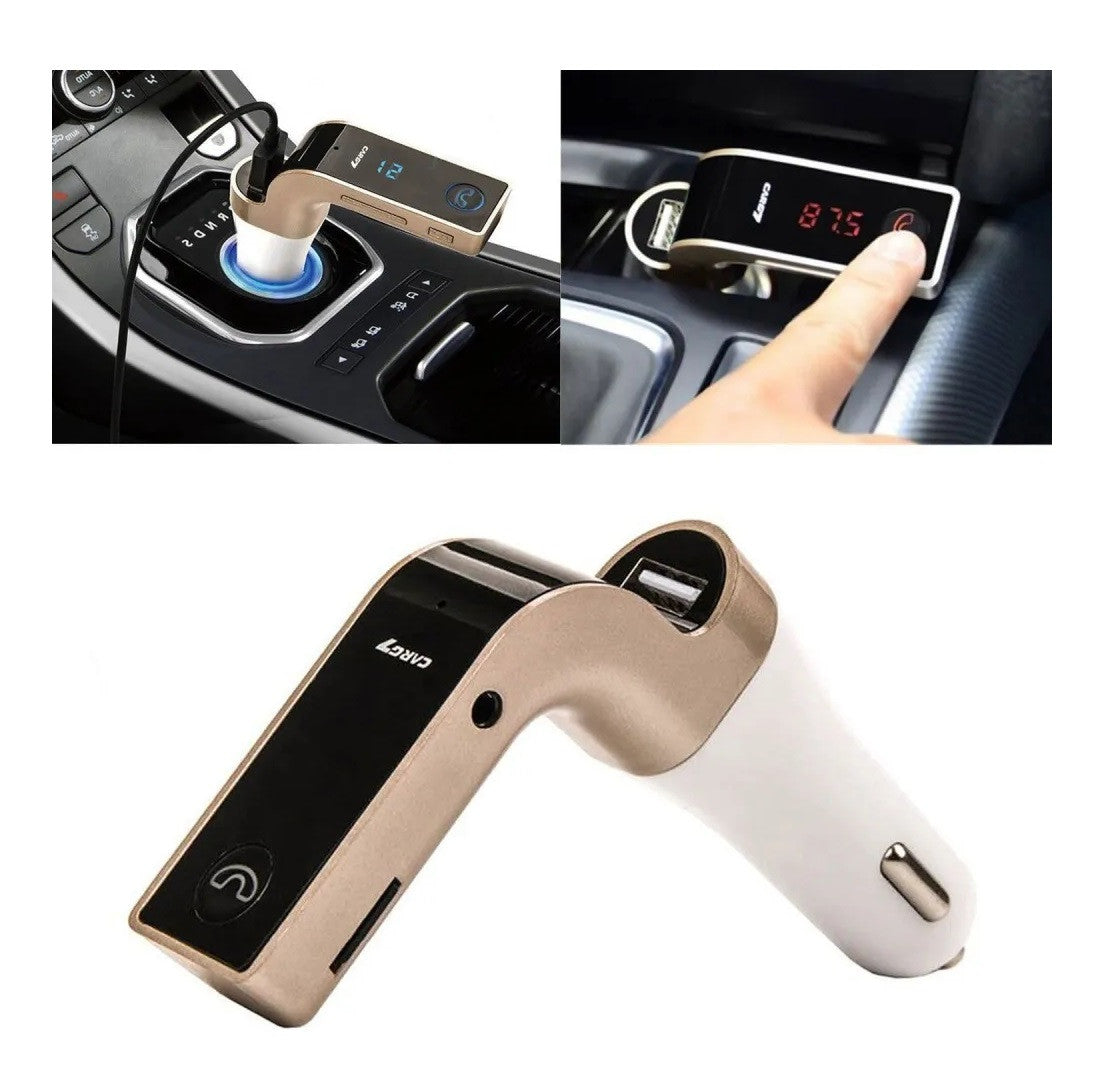 TRANSMISSOR CARRO CARG 7 USB AUX BLUETOOTH
