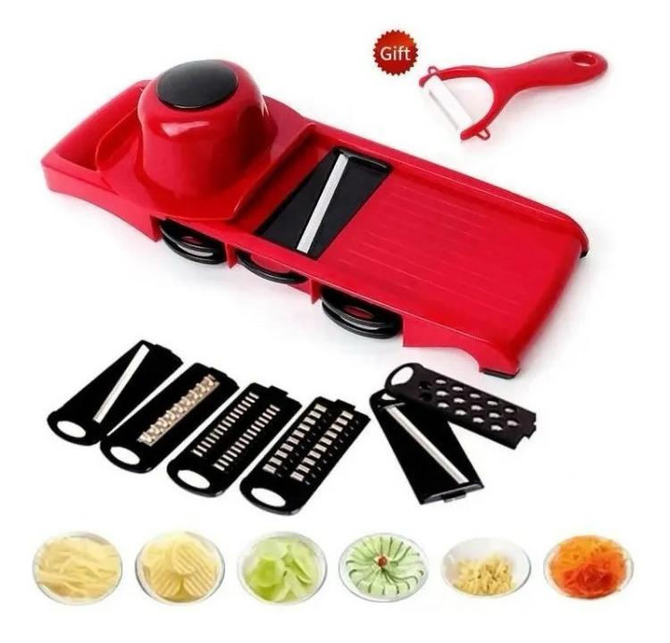 RALLADOR DE VERDURAS 6 EN 1