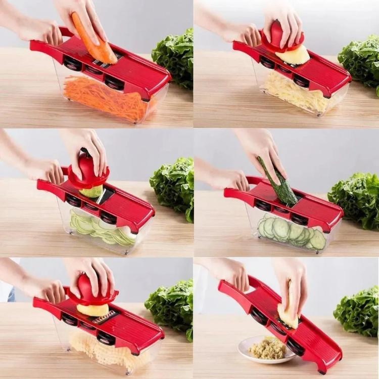RALLADOR DE VERDURAS 6 EN 1