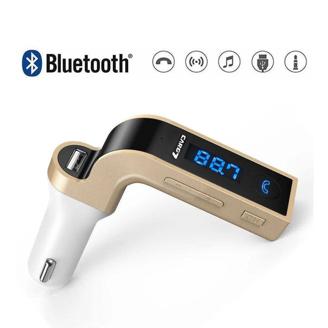 TRANSMISSOR CARRO CARG 7 USB AUX BLUETOOTH