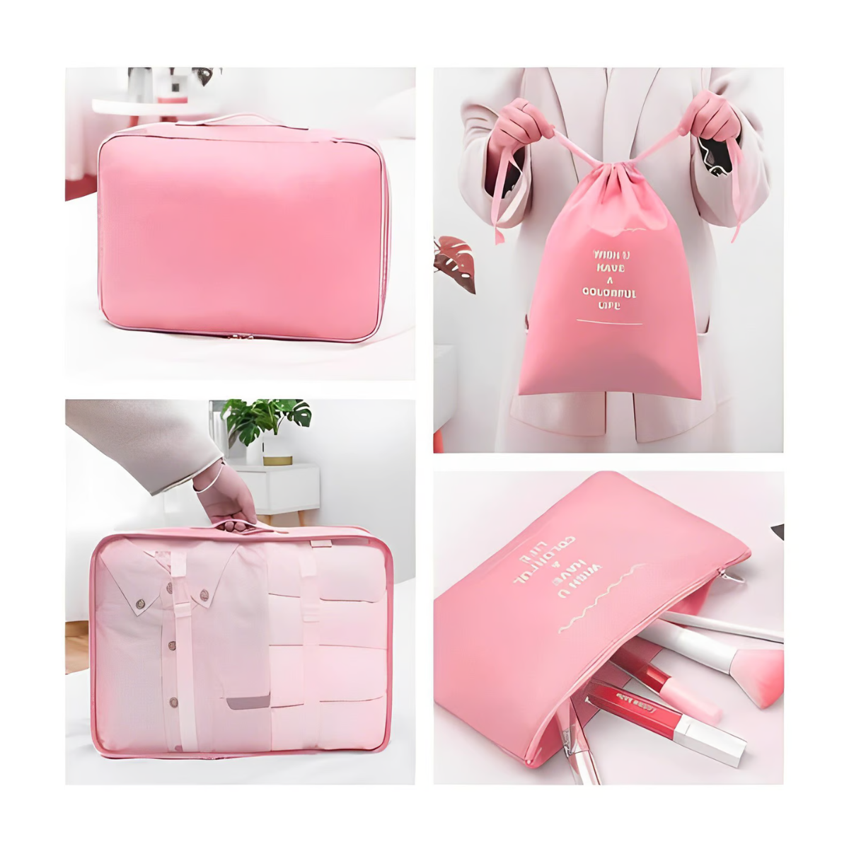 BOLSA DE VIAJE X8 PIEZAS EXTRAFUERTE